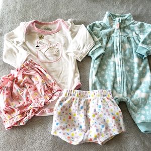 Newborn Bodysuit and Short Bundle